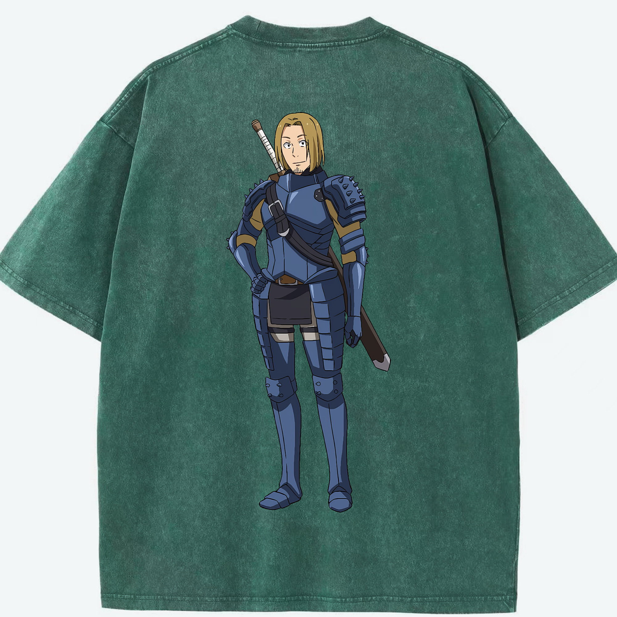 （画像用） 転スラ Regarding Reincarnated to Slime 綿100% ヴィンテージ風 半袖Tシャツ（背面プリント）